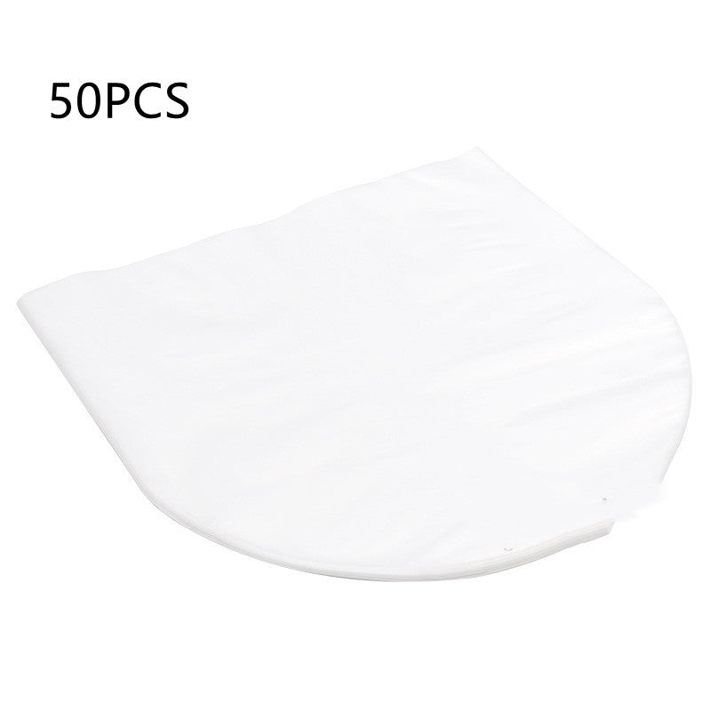 Vinyl record sliding into poly inner sleeve