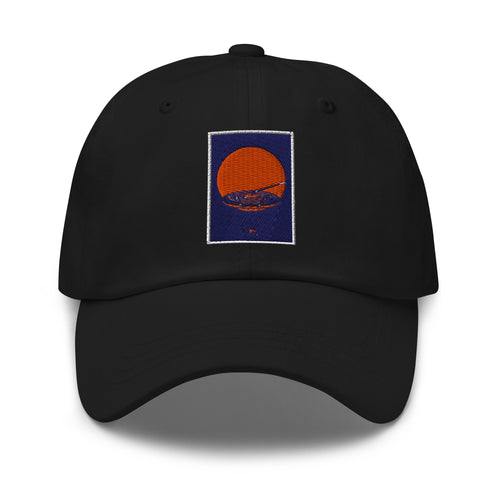 Deadwax Crate Digger Cap in black – embroidered vinyl record collector cap